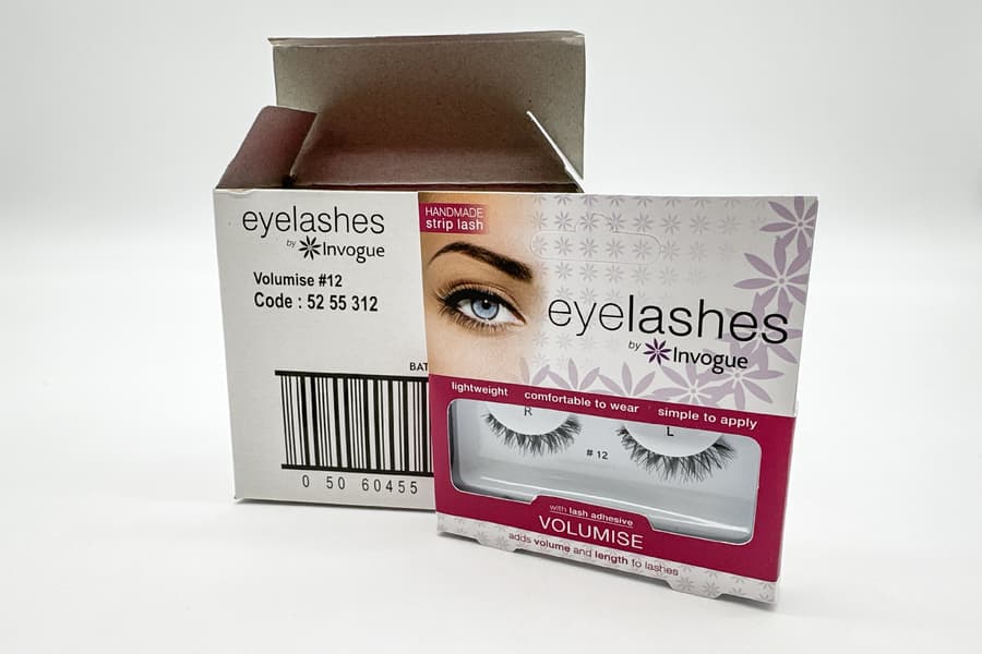 Karton Künstliche Wimpern Invogue
